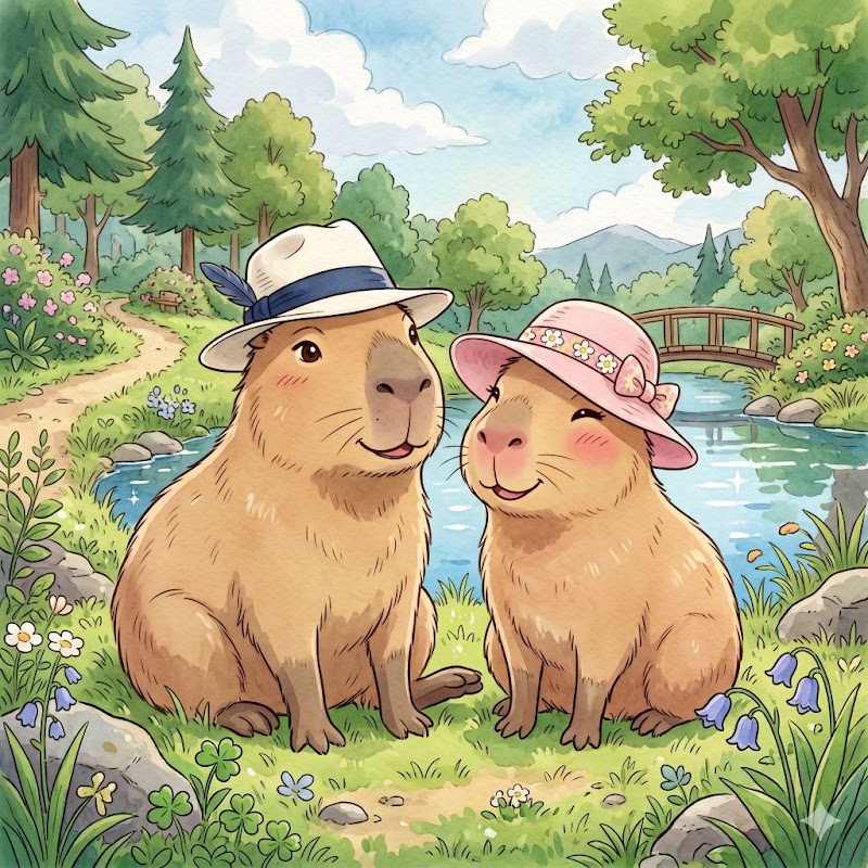Greater Capybaras