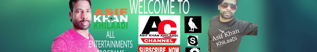Asif Khan Khilaadi Аватар канала YouTube