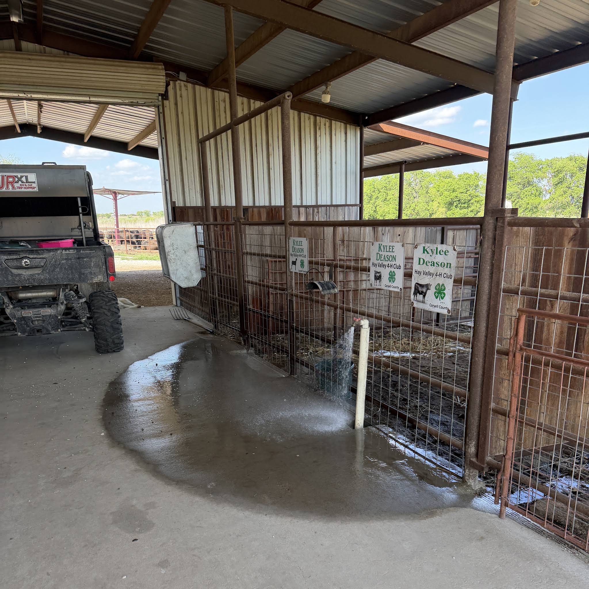 Post from Bar 7 Ranch