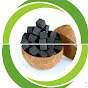 coconut shell Charcoal briquette logo