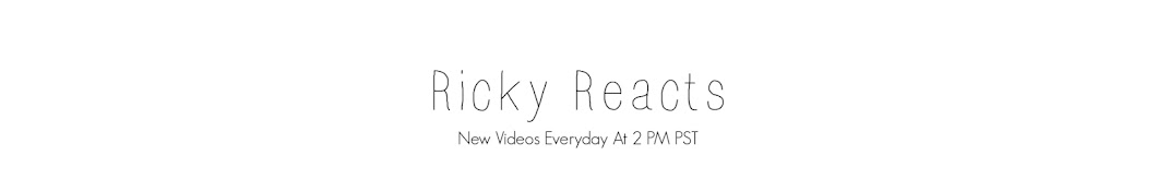 Ricky Reacts رمز قناة اليوتيوب