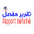 تقرير مفصل