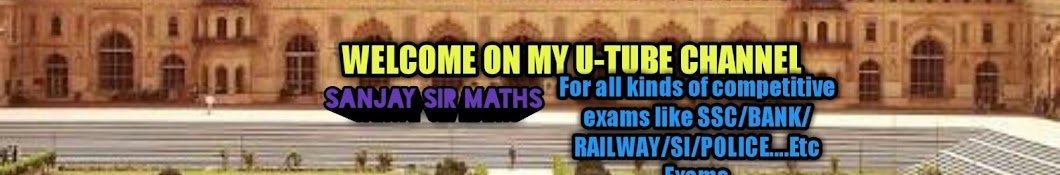 SCHOLARS ACADEMY MATHS BY SANJAY SIR यूट्यूब चैनल अवतार