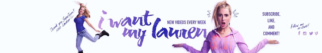 iwantmylauren Avatar canale YouTube 