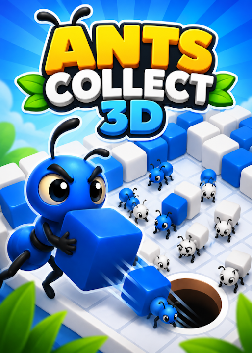 Ants Collect 3D by @uk4deegames — cover art