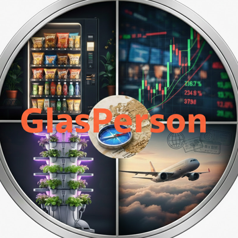 Glas Person