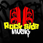 Rock side music logo