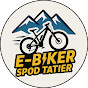 E-biker spod Tatier logo