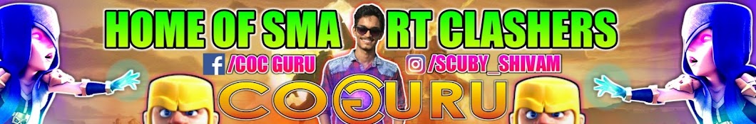 COC WITH GURU YouTube channel avatar