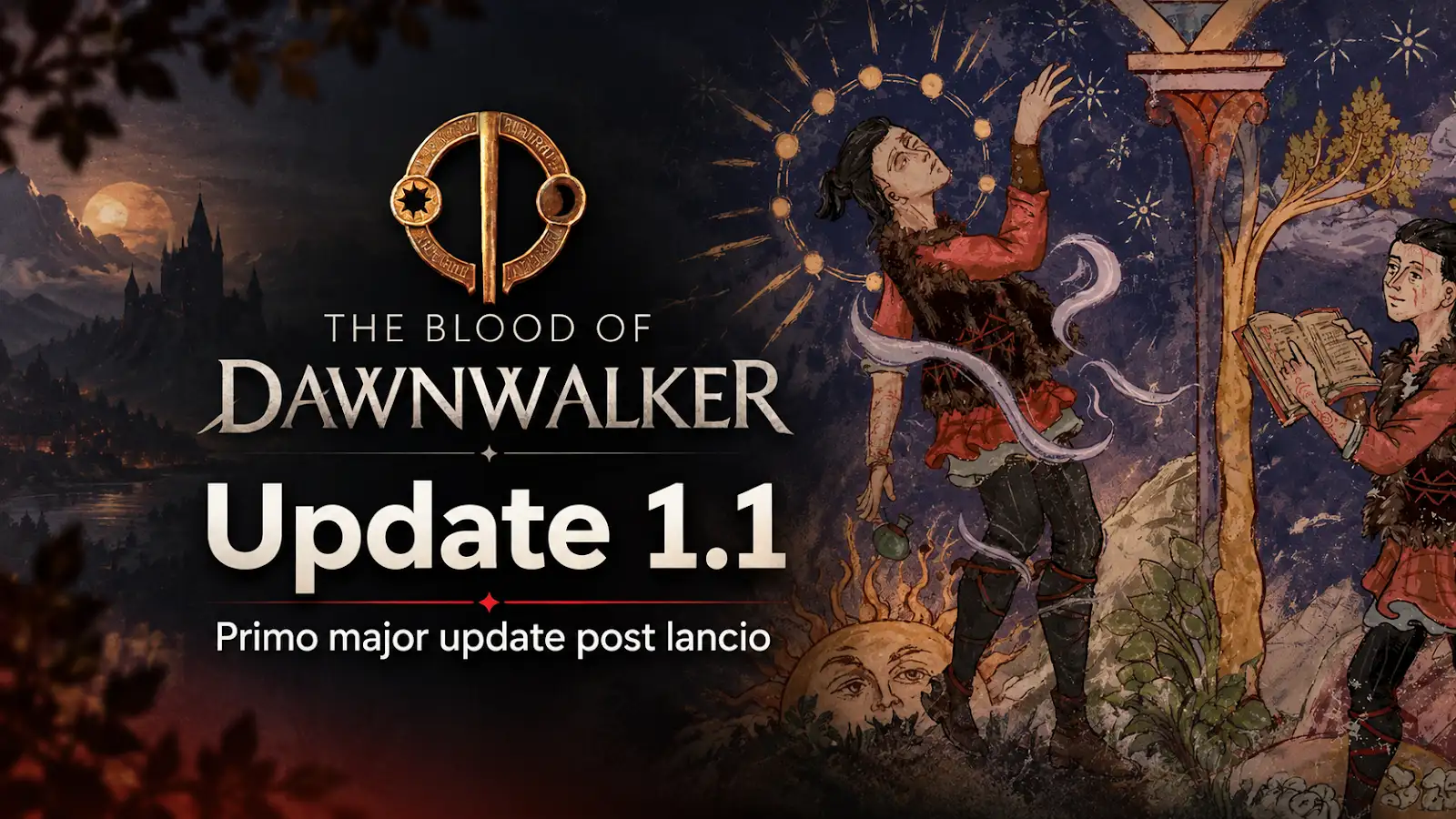 The Blood of Dawnwalker riceve il primo major update con oltre 1.100 miglioramenti