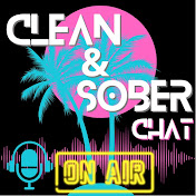 Clean and sober chat podcast artwork