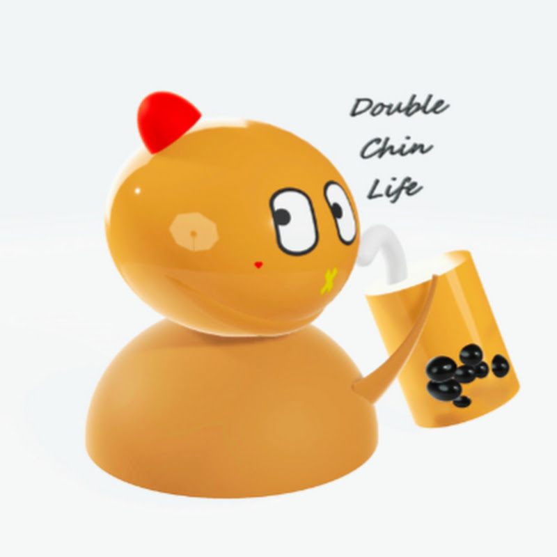 雙下巴生活 Logo