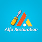Alfa Restoration  logo