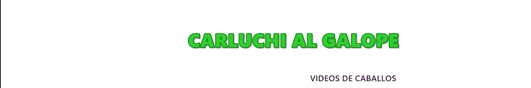 Carluchi Al Galope YouTube channel avatar