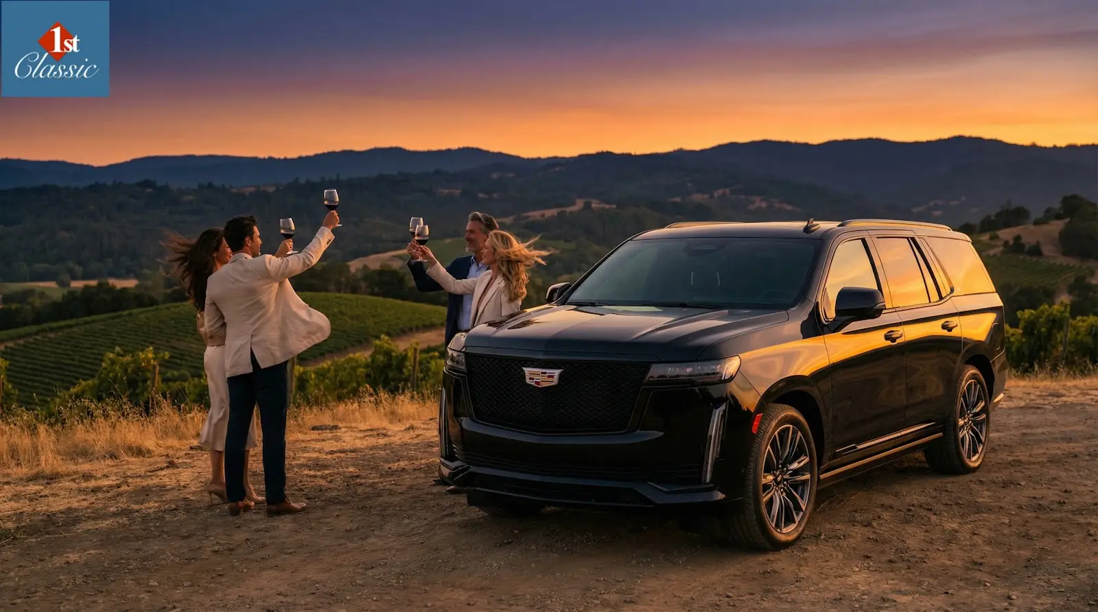 Luxury Wine Country Transportation in Napa, Sonoma, Russian River & Livermore Valley