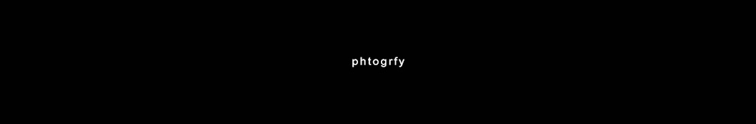 phtogrfy YouTube kanalı avatarı