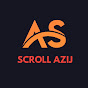 Scrolling Azij logo