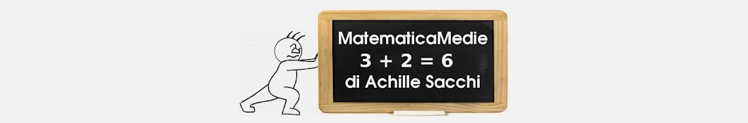 MatematicaMedie Achille Sacchi Avatar canale YouTube 