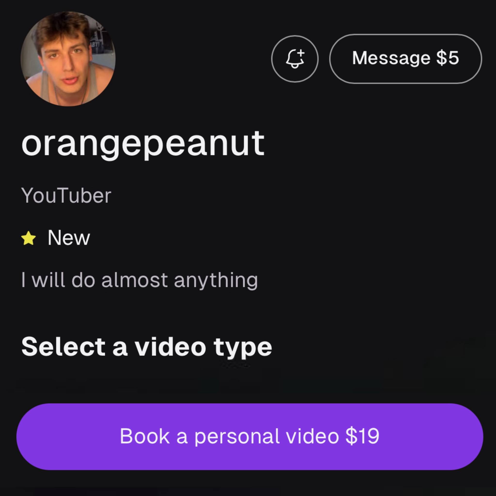 Post from orangepeanut