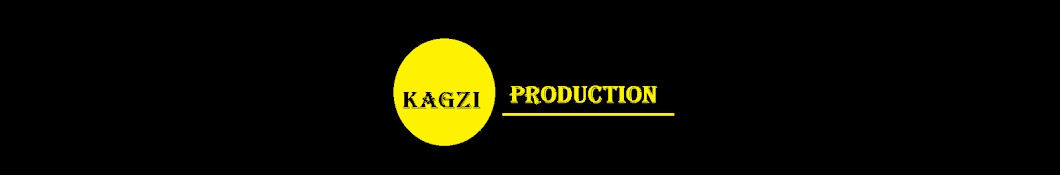 KAGZI PRODUCTION YouTube channel avatar