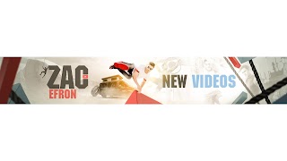 «Zac Efron» youtube banner