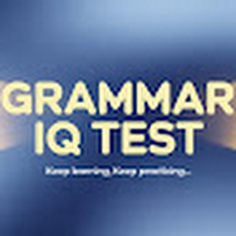Grammar IQ Test