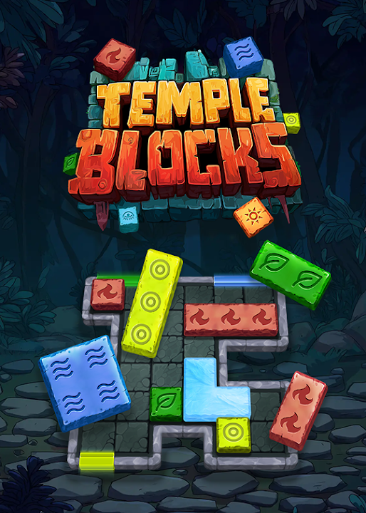 Temple Blocks - Jam Sorting Game — cover art