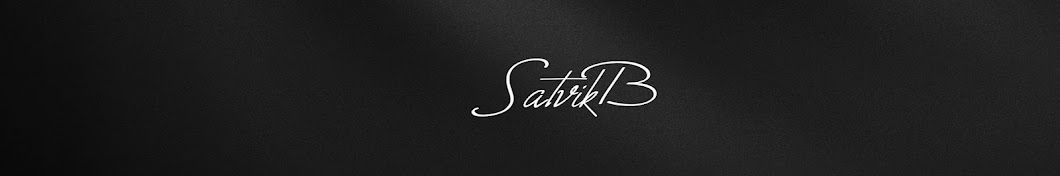 Satvik B YouTube channel avatar