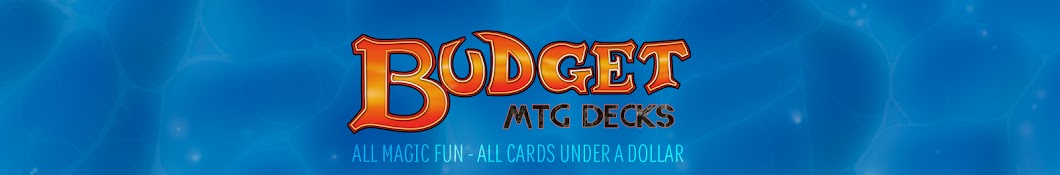 Budget MTG Decks Аватар канала YouTube