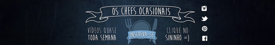 Os Chefs Ocasionais Awatar kanału YouTube