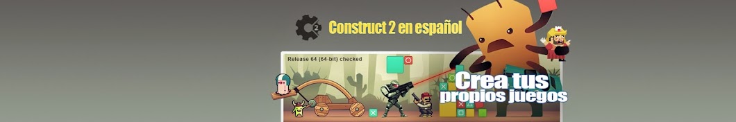 Construct 2 en espaÃ±ol YouTube channel avatar
