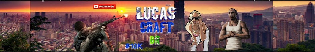 Lucascraft BR #10K YouTube channel avatar