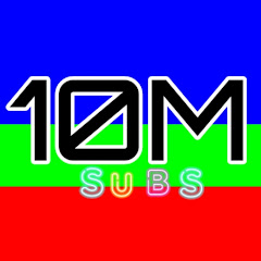 Логотип каналу 10M Subscriber