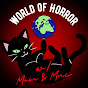 Mom and Mac World of Horror Podcast logo