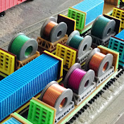 Handlaid Tracks and 3D Printed Trains