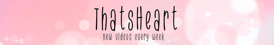 ThatsHeart رمز قناة اليوتيوب