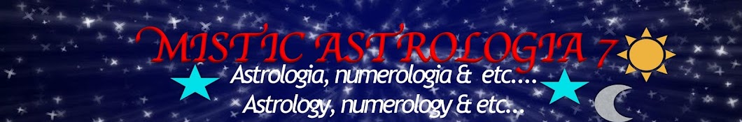 Mistic Astrologia 7 YouTube 频道头像