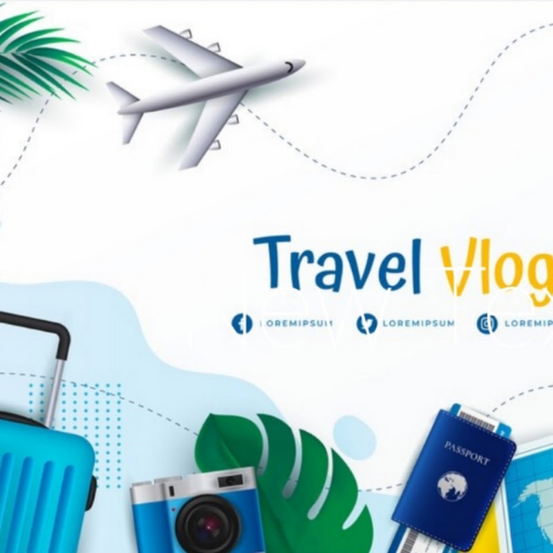 Vlog with travel and daily life profile avatar