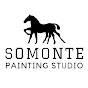 SOMONTE painting studio logo