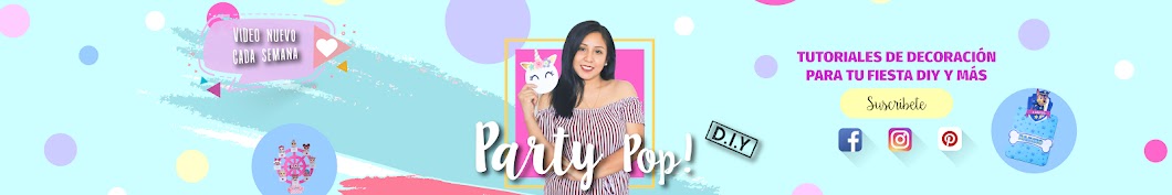 Party Pop DIY YouTube channel avatar