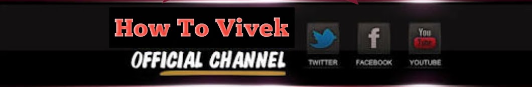 HOW TO vivek YouTube channel avatar