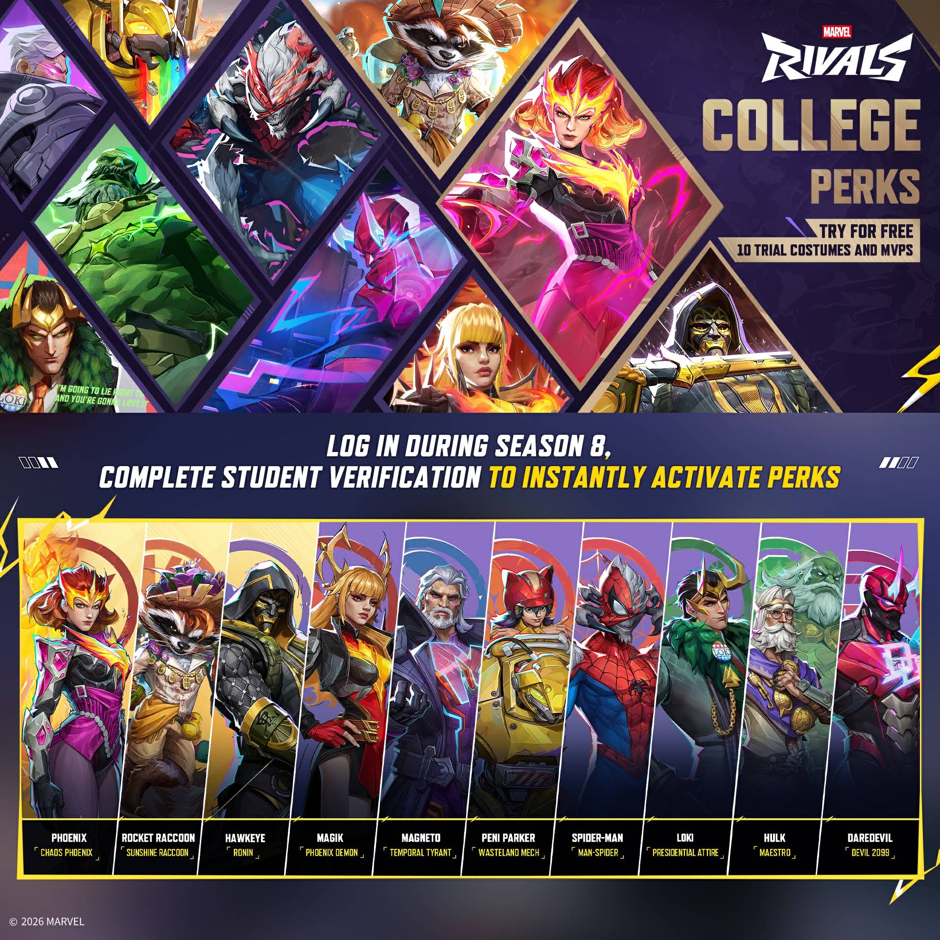 Post from Marvel Rivals