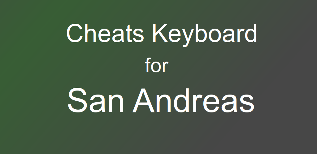 Cheats Keyboard For San Andreas Apk For Android Fluffy Cat