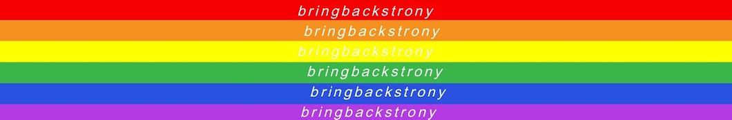 bringbackstrony رمز قناة اليوتيوب