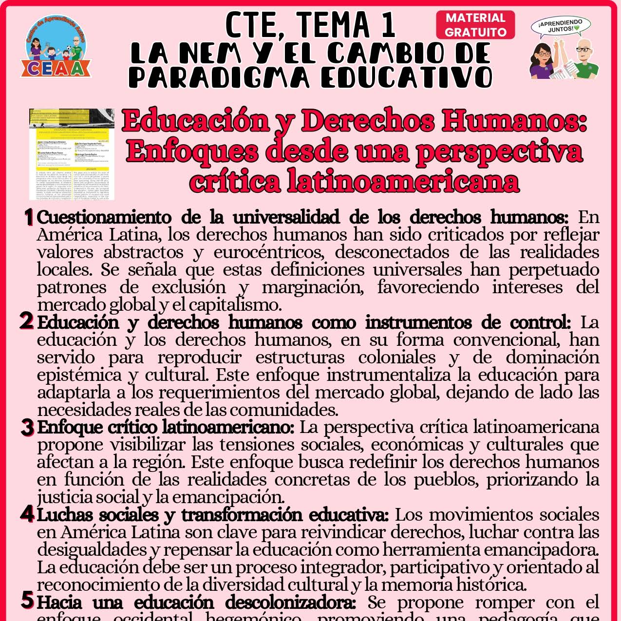 Post from Centro de Aprendizaje Activo CEAA