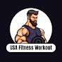 USA Fitness Workout logo