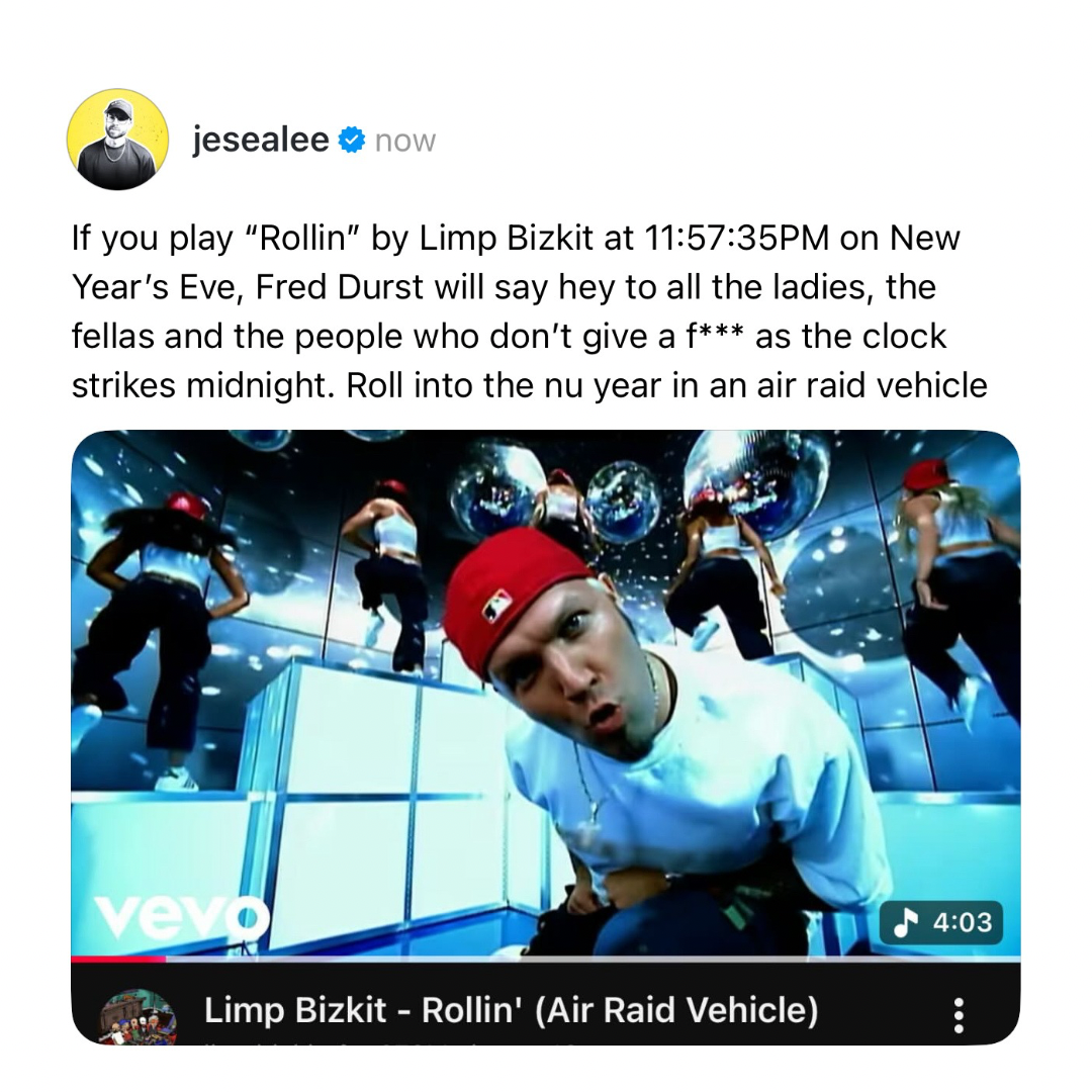 Post from Jesea Lee