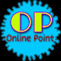 online point YouTube channel. logo