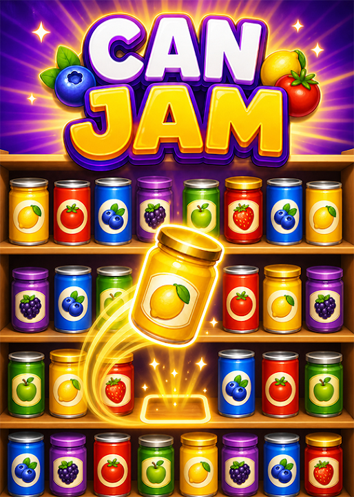 Can Jam - Sorting Puzzle — cover art
