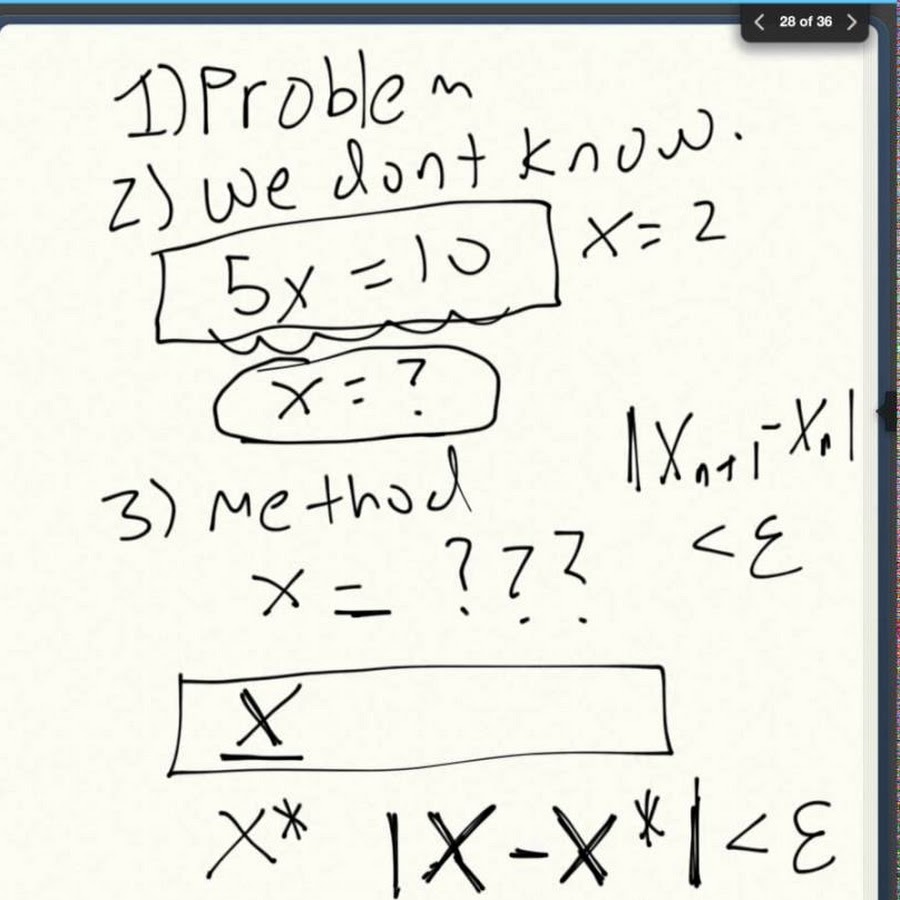 Numerical Analysis Topic YouTube